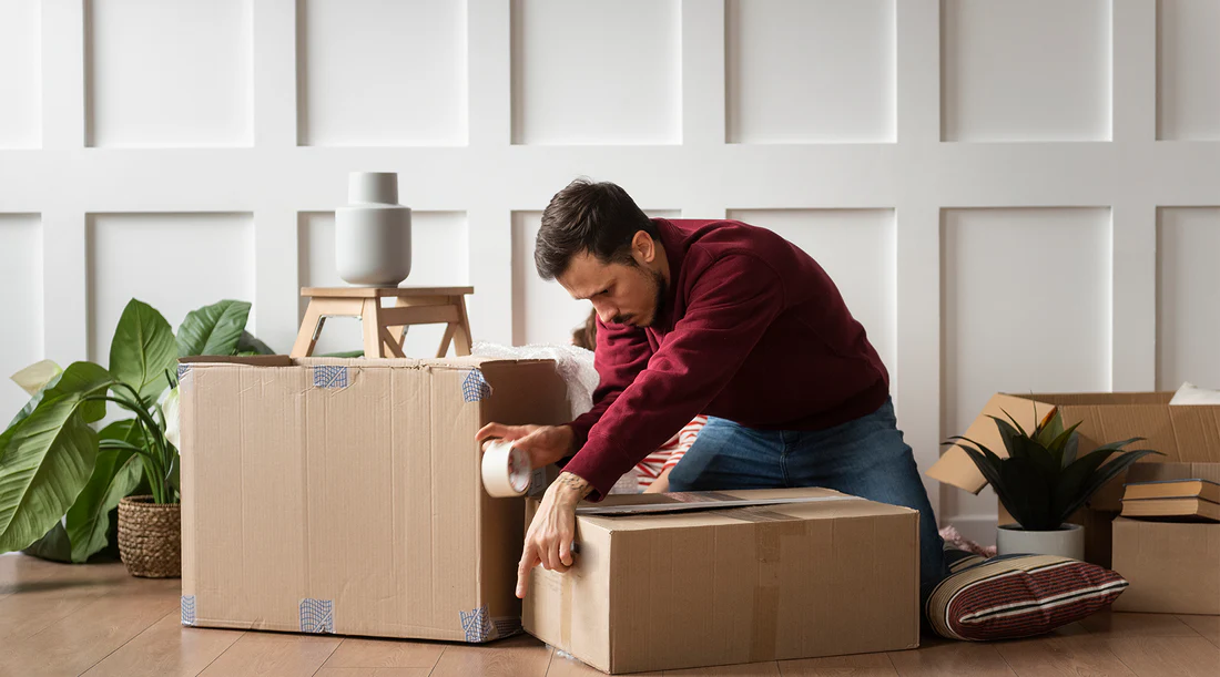 Een verhuizing zorgvuldig voorbereid met stevige verhuisdozen
